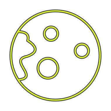 Gezegenler simgesi, vektör illüstrasyonu