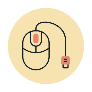 Grafik bilgisayar fare simgesi çizimi 