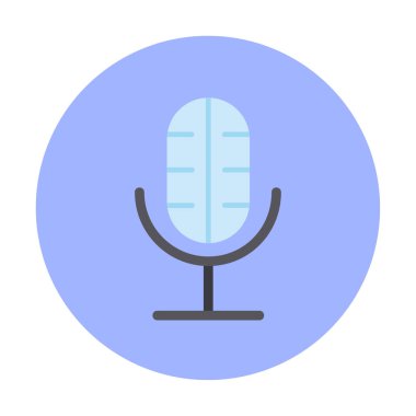 Illustration vector graphic of microphone icon