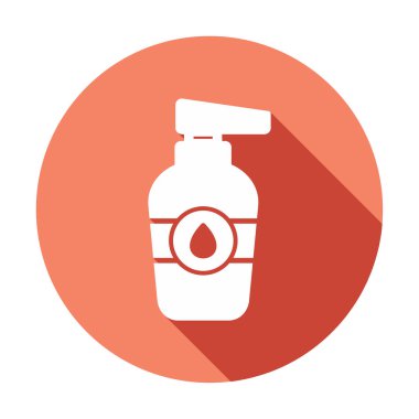 Beyaz arkaplanda bebek yağı vektör illüstrasyonu