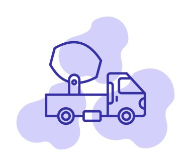 Somut Karıştırıcı Simgesi Tasarımı