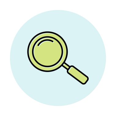 Büyütücü Cam Hat Simgesi