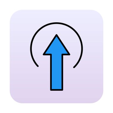 Simge işareti vektör çizim upload