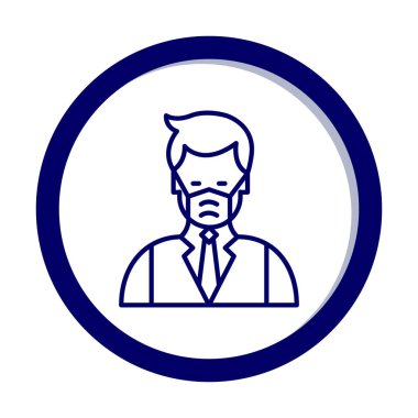 Yüz maskesi çizgisi ikonu, hastalık önlemenin vektör piktogramı. Koronavirüsten korunma giysisi, hava kirliliği, toz, grip illüstrasyonu, tıbbi gereç deposu tabelası.