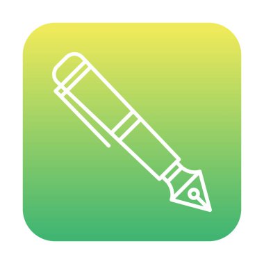 Dolma kalem simge vektör çizim