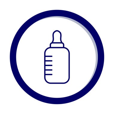  Basit Bebek Şişesi ikonu tasarım elementi