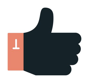 Gibi. Web simgesi basit illüstrasyon 