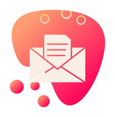 Harf simgesi vektör illüstrasyonu