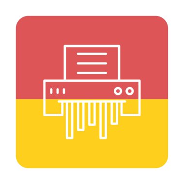 kağıt öğütücü makinenin vektör çizim