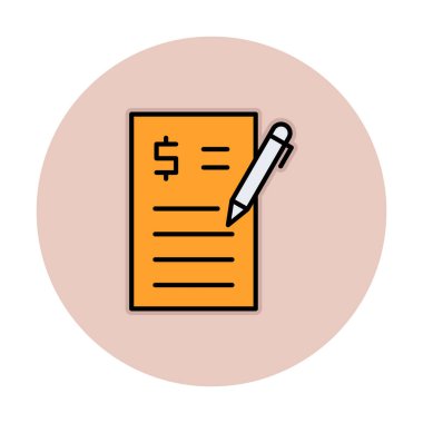 İçerik Oluşturucu ikon vektör çizimi