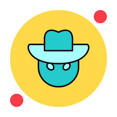 Casus simgesinin vektör illüstrasyonu