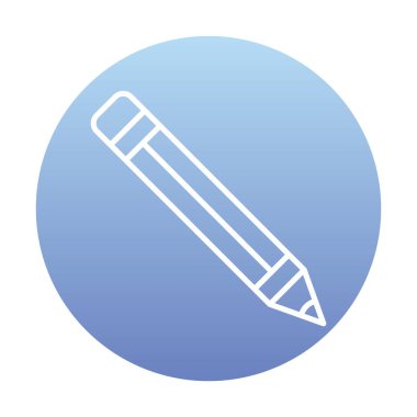 kalem simgesi vektör illüstrasyonu