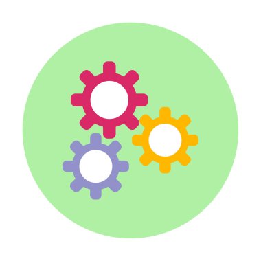 Ayar web simge vektör çizim