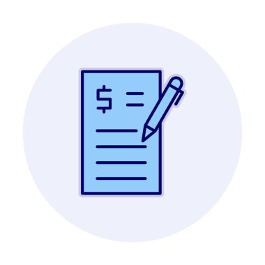 İçerik Oluşturucu ikon vektör çizimi