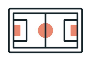 yaratıcı futbol sahası resimleme