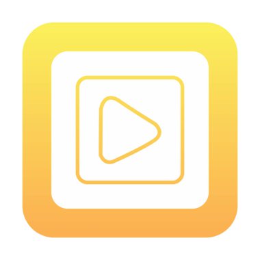 Oynatma düğmesi vektör çizimi