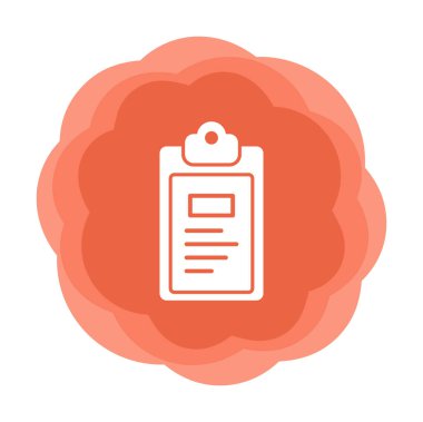 Pano simgesi, vektör illüstrasyonu basit tasarım