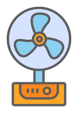 Fan vektör simgesinin gösterimi