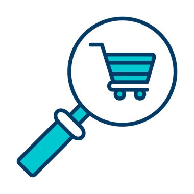 Büyütücü Cam Hat Simgesi