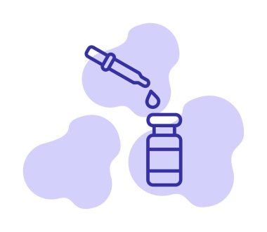 Bırakıcı simgesi vektör illüstrasyon grafik tasarımı