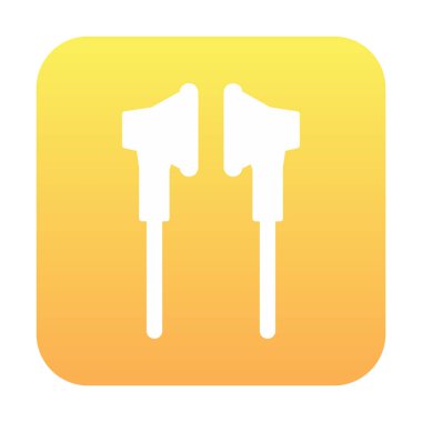 Kulaklık simge vektör çizim