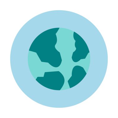 Dünya web simgesi vektör illüstrasyonu