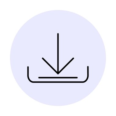  Simge indir, vektör illüstrasyonu basit tasarım