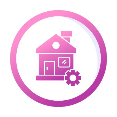 Ev onarım simge vektör çizim