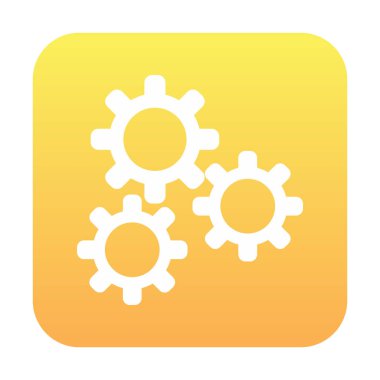 Ayar web simge vektör çizim