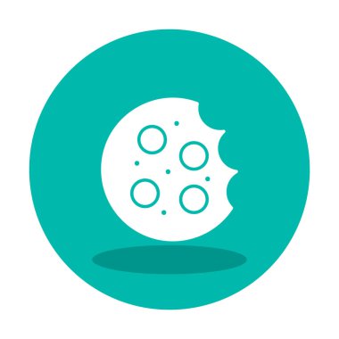 tatlı kurabiye izole vektör illüstrasyonu