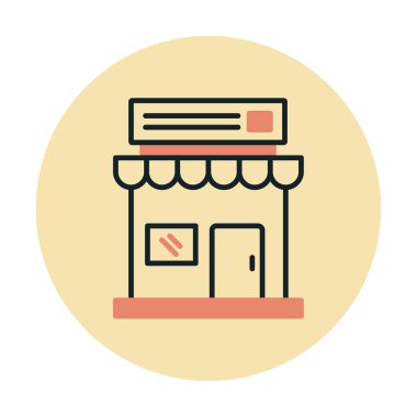 Basit simge vektör illüstrasyonunu sakla