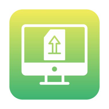 Simgeyi trendy düz tarzda yükle