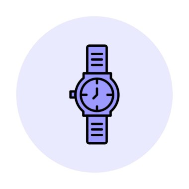 Kol saati. Web simgesi basit tasarım