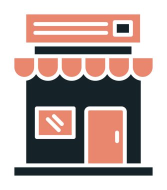 Basit simge vektör illüstrasyonunu sakla