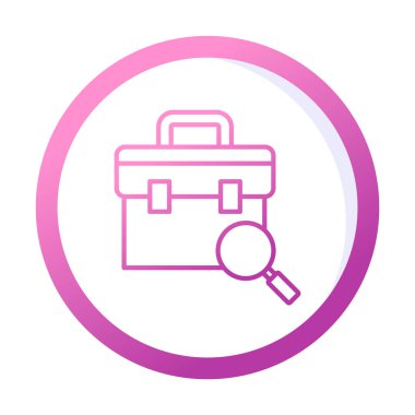 Görev simgesi vektör illüstrasyonu