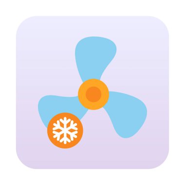 Fan vektör simgesinin gösterimi