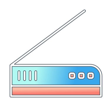  Tarayıcı aygıtı web simgesi vektör çizimi