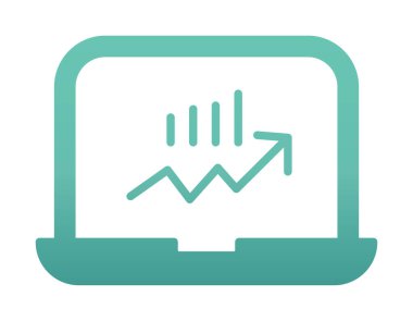 Vektör illüstrasyonu, Stock İzleme simgesi arkaplanı                          