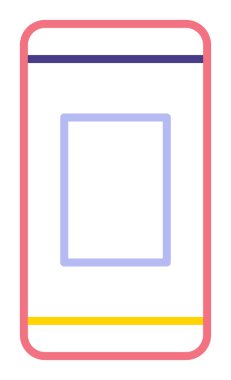 Lastik ağ simgesi vektör illüstrasyonu