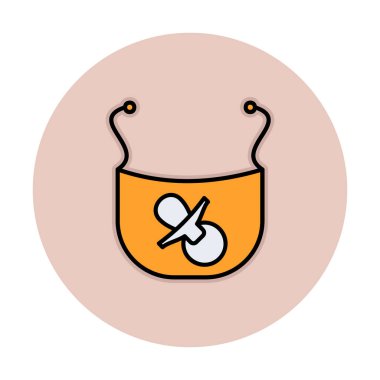 Bib simge vektör çizim