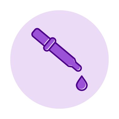 İlaç indirme çizgisi simgesi tasarım vektörü şablonu