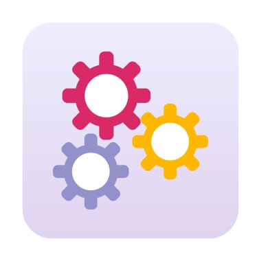 Ayar web simge vektör çizim