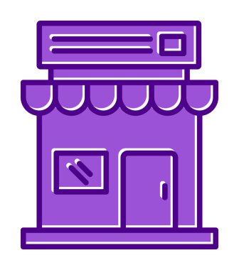 Basit simge vektör illüstrasyonunu sakla