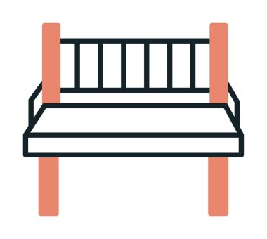 benek illüstrasyon düz vektör simgesi