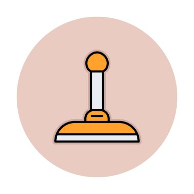 Lastik Damga Web simgesi vektör illüstrasyonu