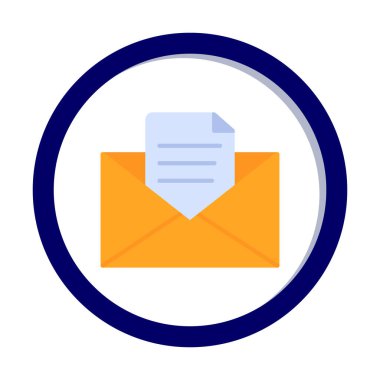 Harf simgesi vektör illüstrasyonu