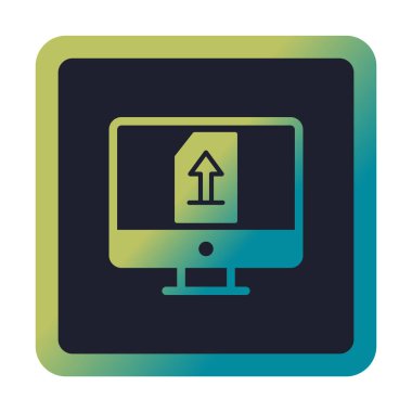 Simgeyi trendy düz tarzda yükle