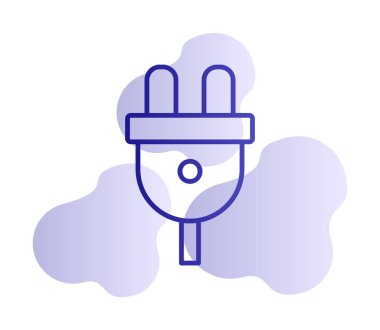 güç dolgusu, web simgesi basit tasarım 