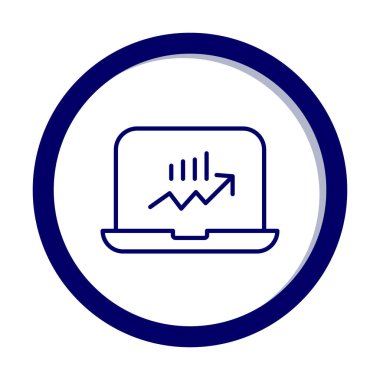 Vektör illüstrasyonu, Stock İzleme simgesi arkaplanı                          