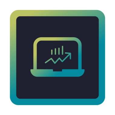 Vektör illüstrasyonu, Stock İzleme simgesi arkaplanı                          